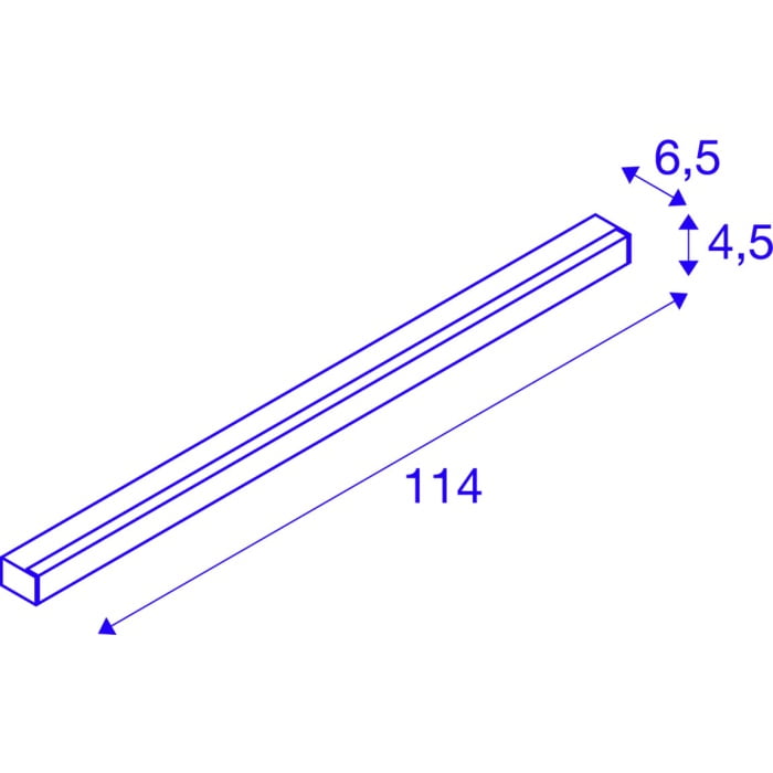 SIGHT 115, Wand- und Deckenleuchte, 1150mm, weiss 3