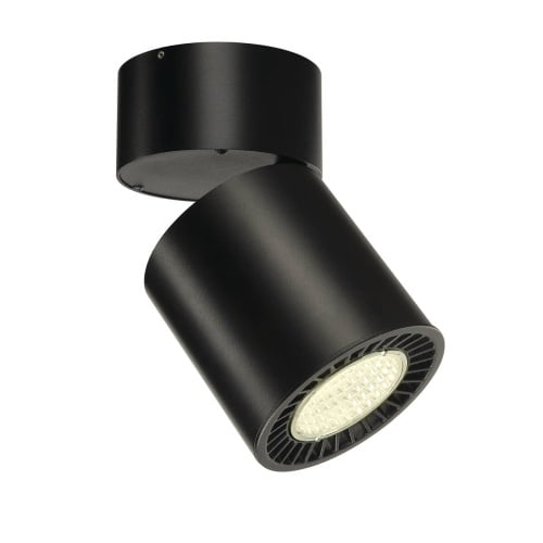 SUPROS CL, Indoor LED Deckenaufbauleuchte, rund, schwarz, 4000K, 60° Reflektor, CRI90, 3520lm 2