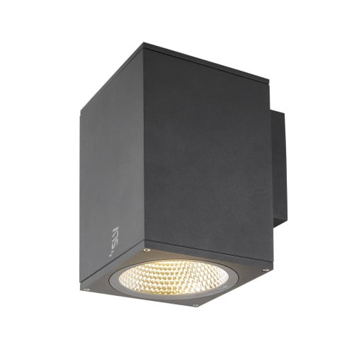 ENOLA SQUARE L, single  LED Wandaufbauleuchte anthrazit CCT 3000/4000K