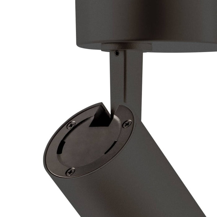NUMINOS® SPOT PHASE S, Indoor LED Deckenaufbauleuchte schwarz/schwarz 2700K 36°