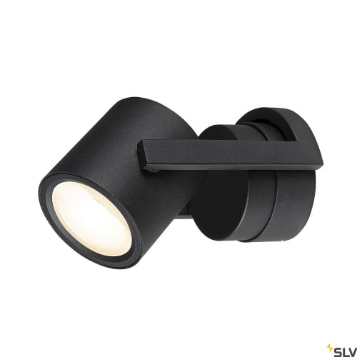 OCULUS,  LED Wand- und Deckenaufbauleuchte schwarz DIM-TO-WARM 2000-3000K