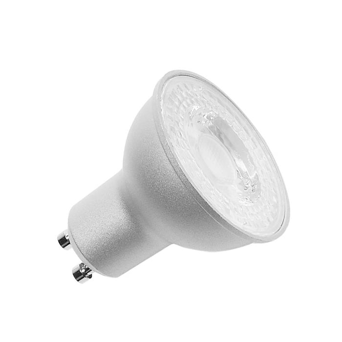 LED Leuchtmittel QPAR51 GU10, 3000K, grau, 6W, dimmbar 3000K