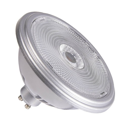 QPAR111 GU10, LED Leuchtmittel silber 12,5W 2700K CRI90 60°