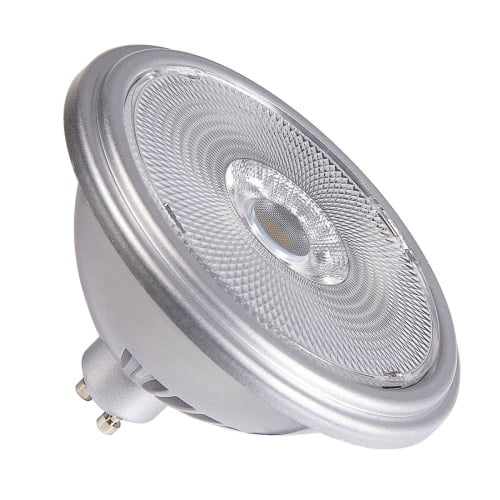 QPAR111 GU10, LED Leuchtmittel silber 12,5W 4000K CRI90 30°