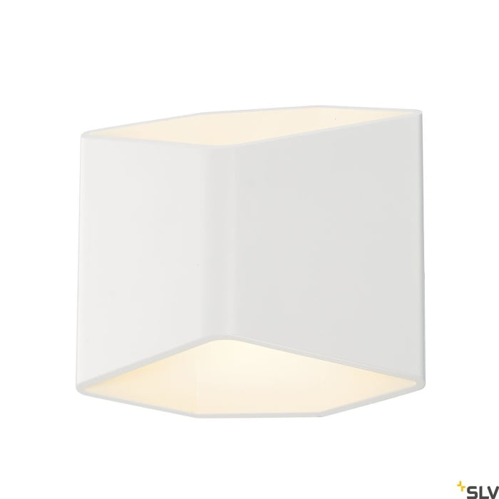 CARISO, Wandleuchte, LED, 3000K, weiß, 11 W