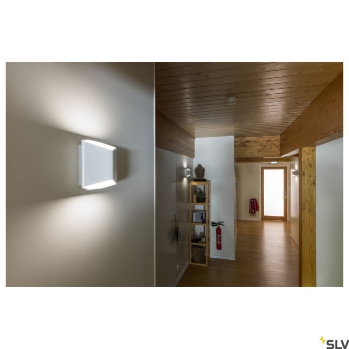 CARISO, Wandleuchte, LED, 3000K, weiß, 11 W 2