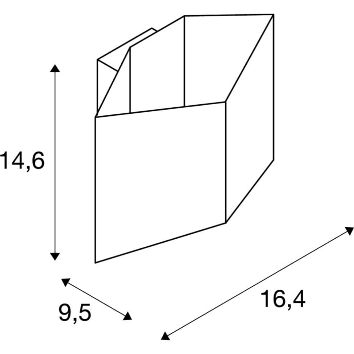 CARISO, Wandleuchte, LED, 3000K, weiß, 11 W 5