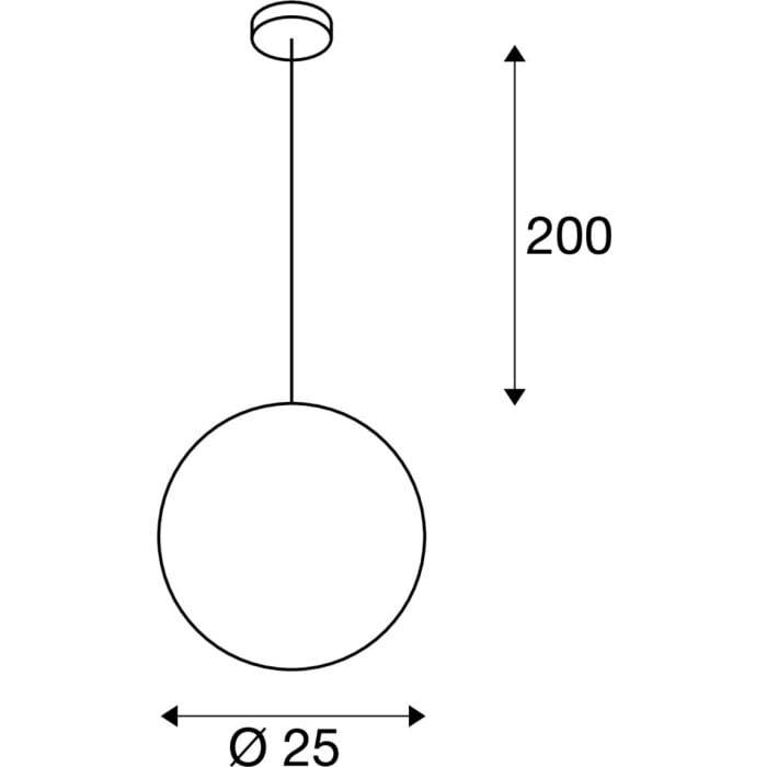 ROTOBALL 25, Pendelleuchte, TC-(D,H,T,Q)SE, silbergrau/weiß, Ø 25cm, max. 24W 4