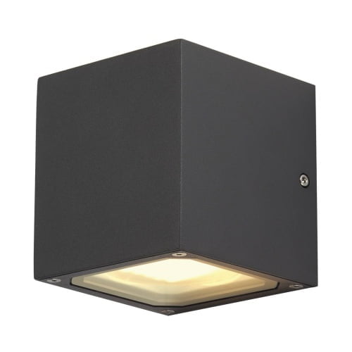 SITRA CUBE,  Wandleuchte, TCR-TSE, IP44, anthrazit, max. 18W 2