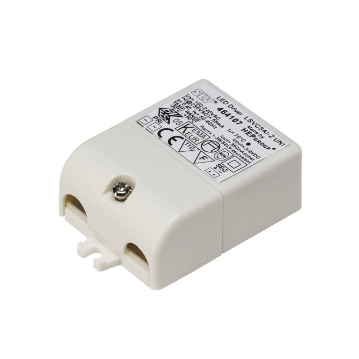 LED-Treiber 3VA, 350mA, weiß, inkl. Zugentlastung